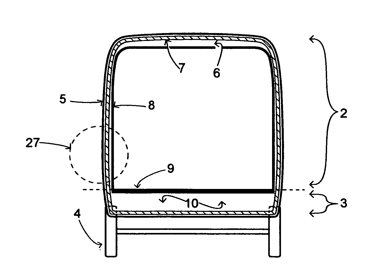 Thin-skin ultralight recreational vehicle body system