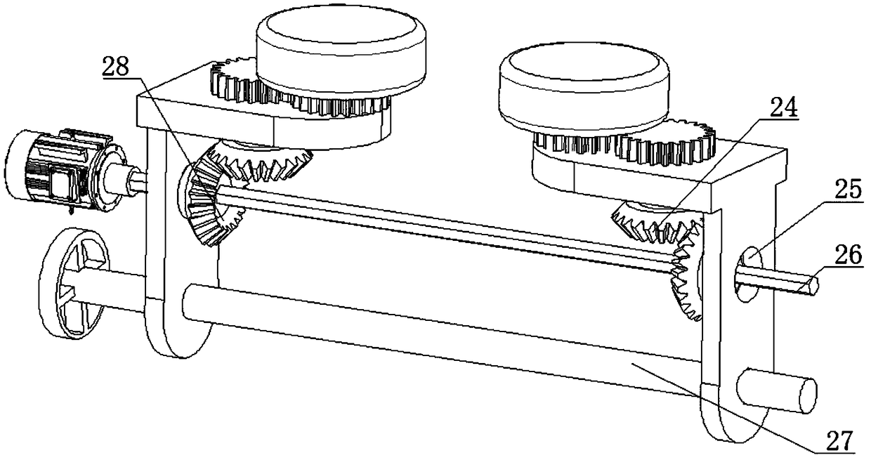 Tree trunk skin removing machine and skin removing method