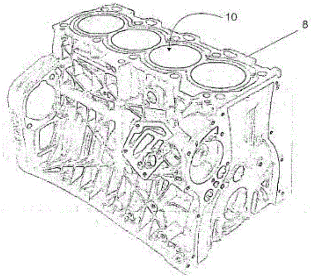 A cylinder sleeve to be inserted into an engine block and an engine block