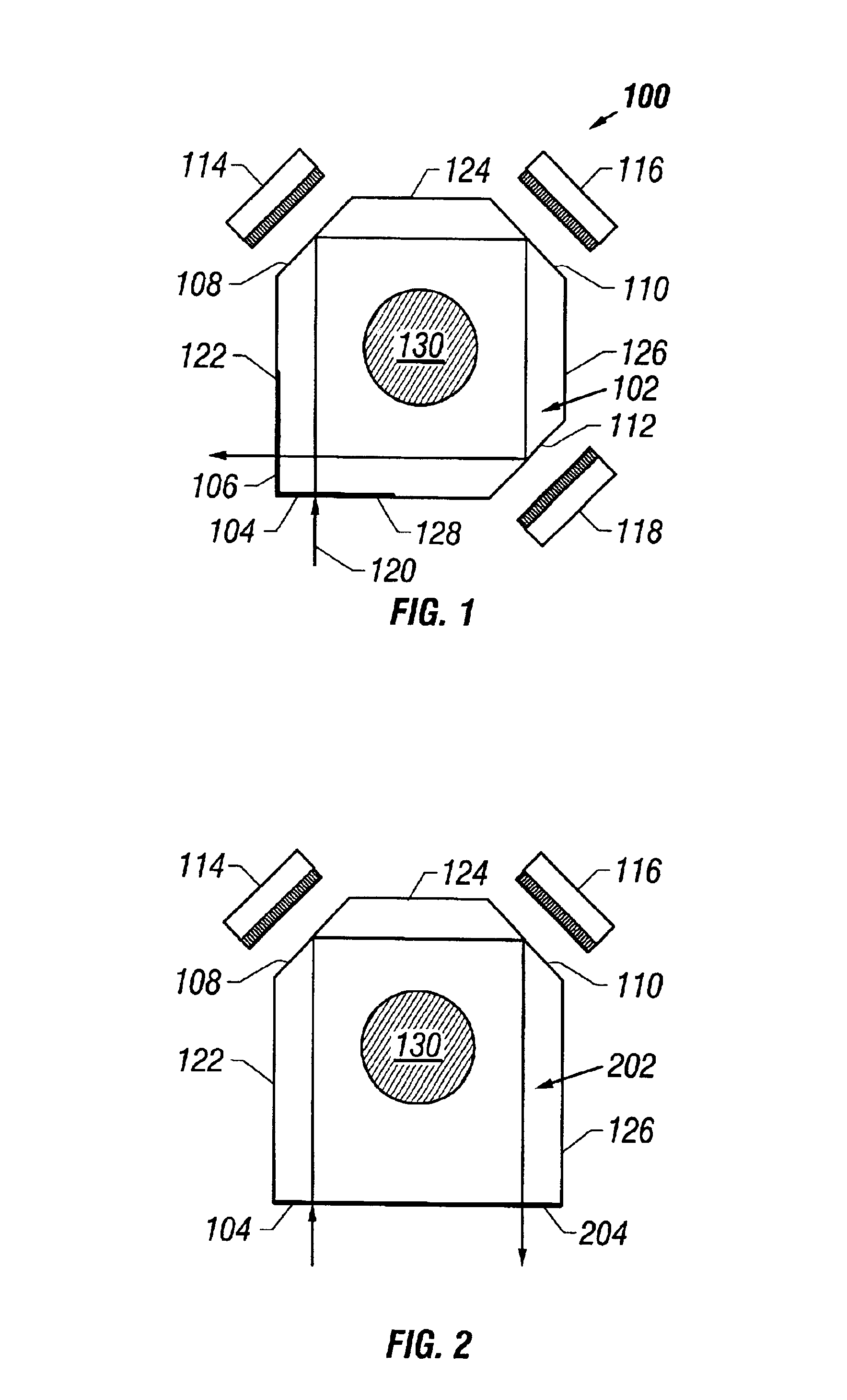 Diode-pumped solid-state laser in a polyhedronal geometry