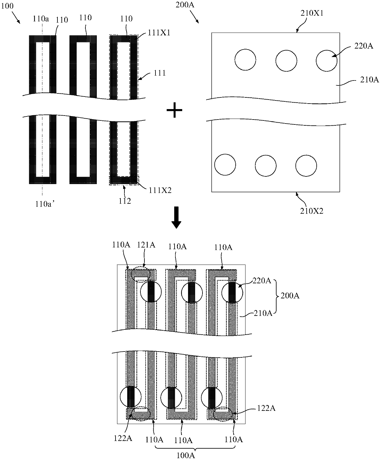 Layout structure and formation method of semiconductor integrated circuit device