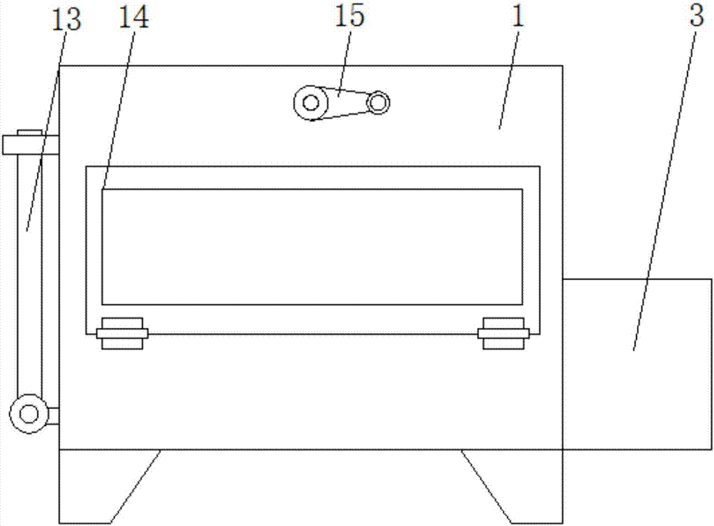 High-efficiency building timber cutting device