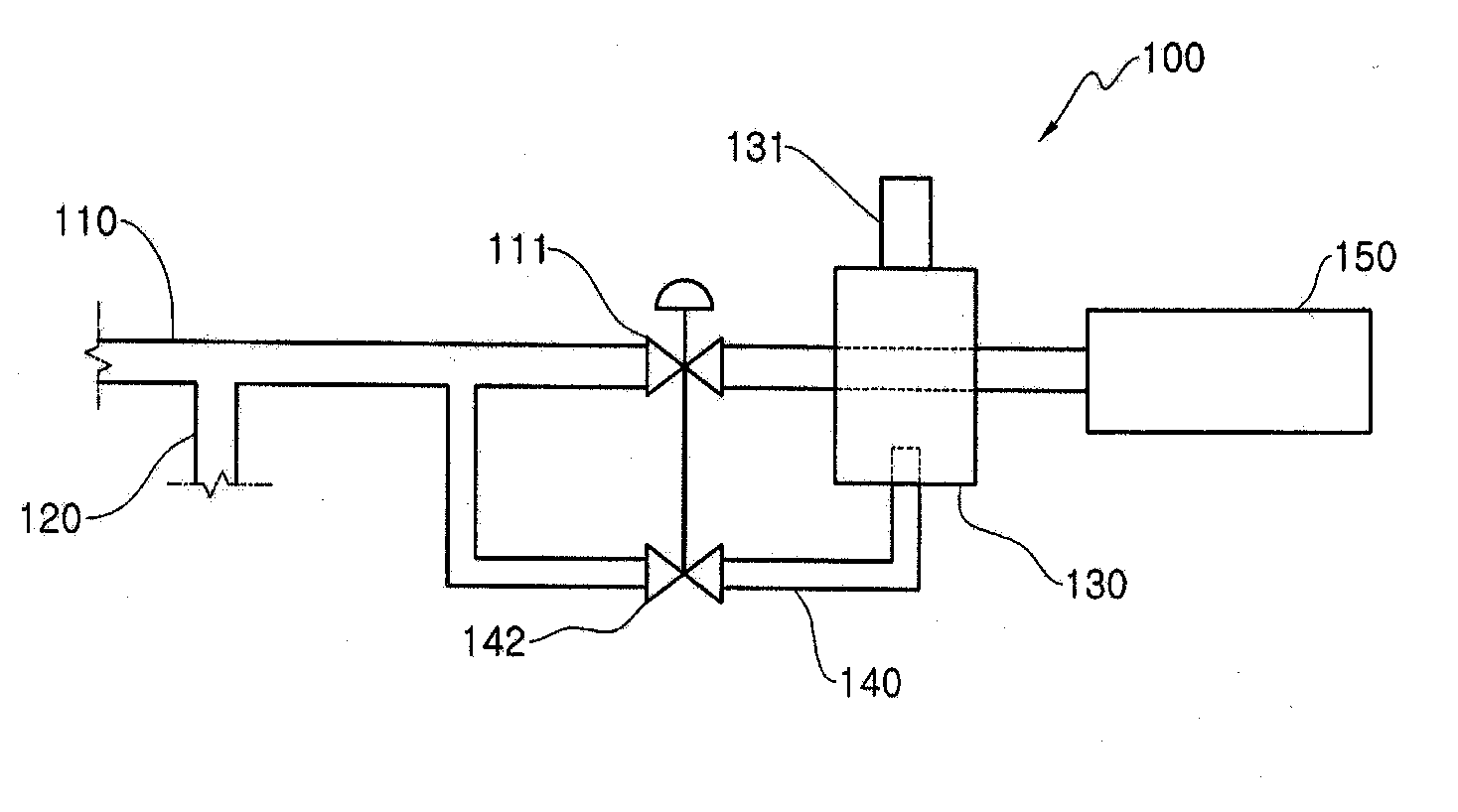 Apparatus for supplying liquid nitrogen