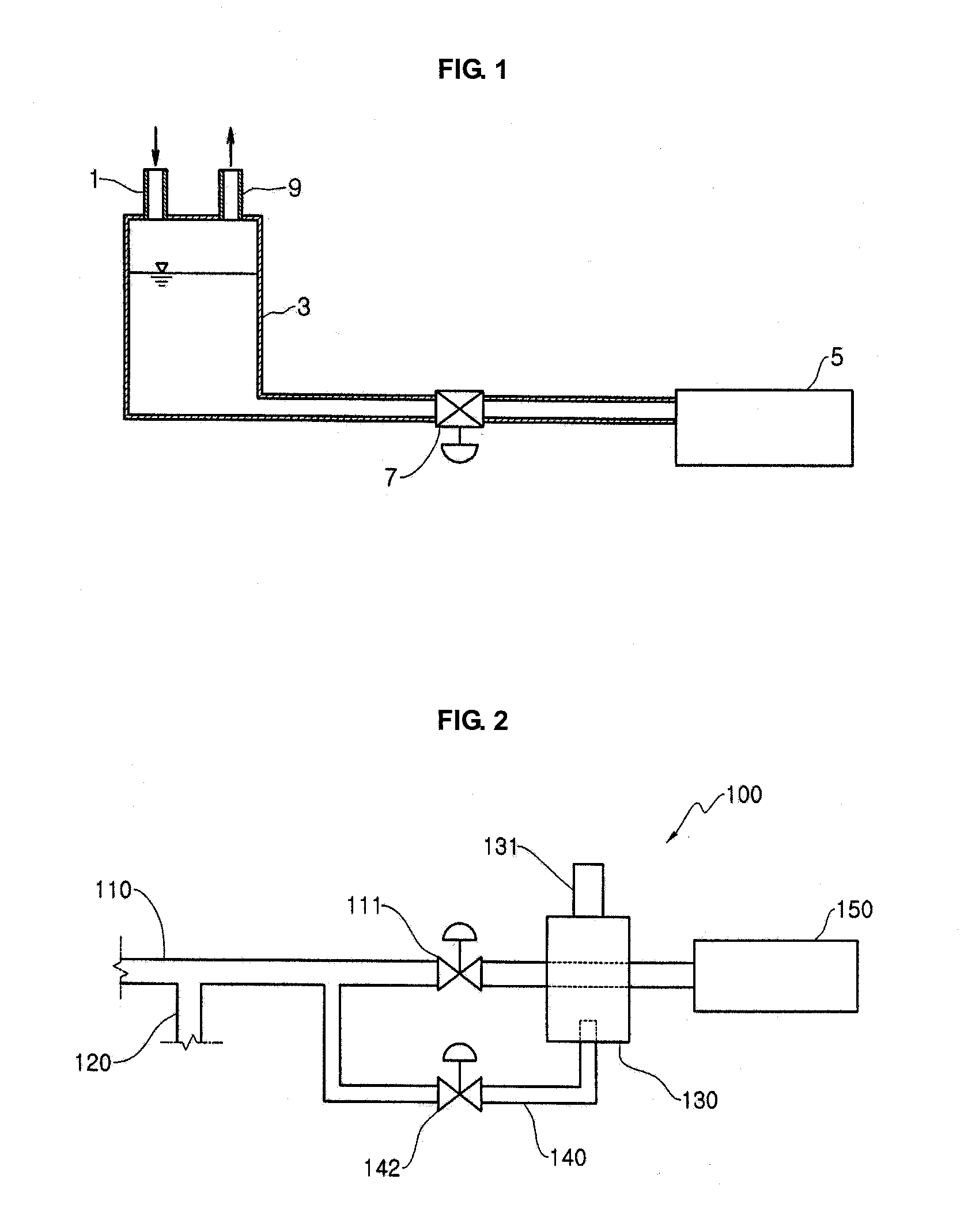 Apparatus for supplying liquid nitrogen