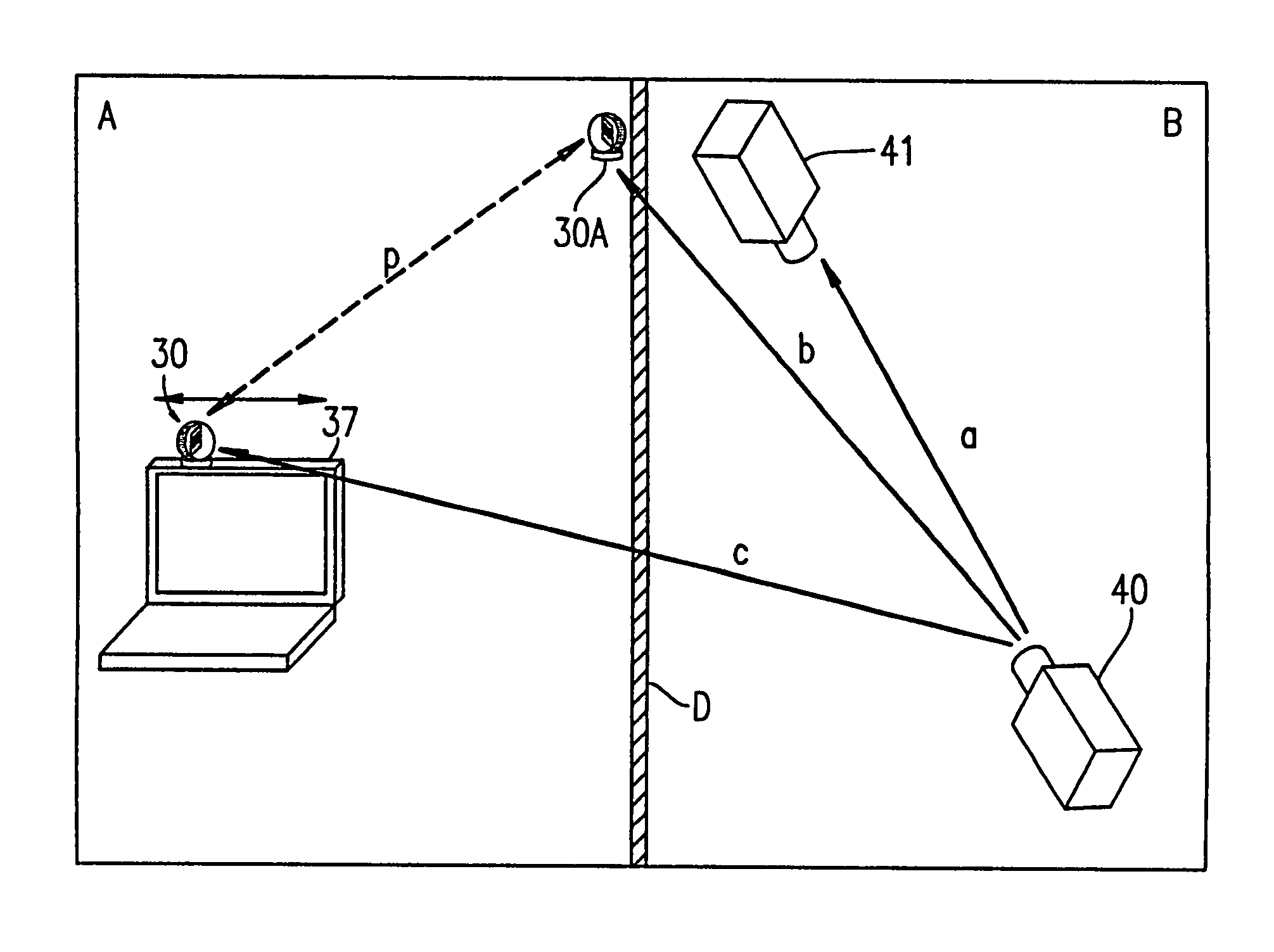 Radio-frequency radiocommunication apparatus