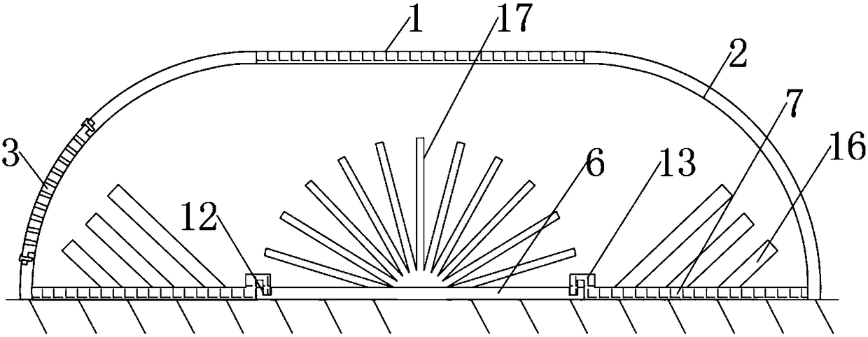 Oxygen supply device belt convenient to replace and overhaul