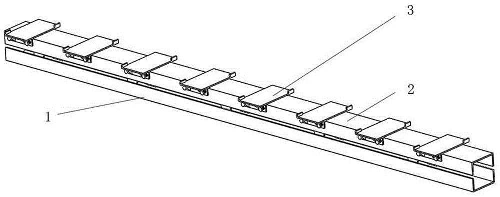 Device for preventing fasteners from being twisted during installation of elastic bars