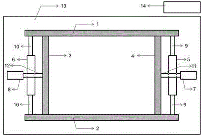 Automatic formwork release and assembly device