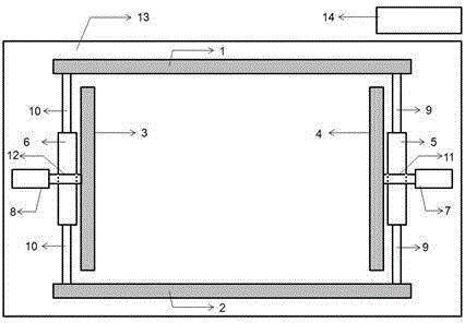 Automatic formwork release and assembly device