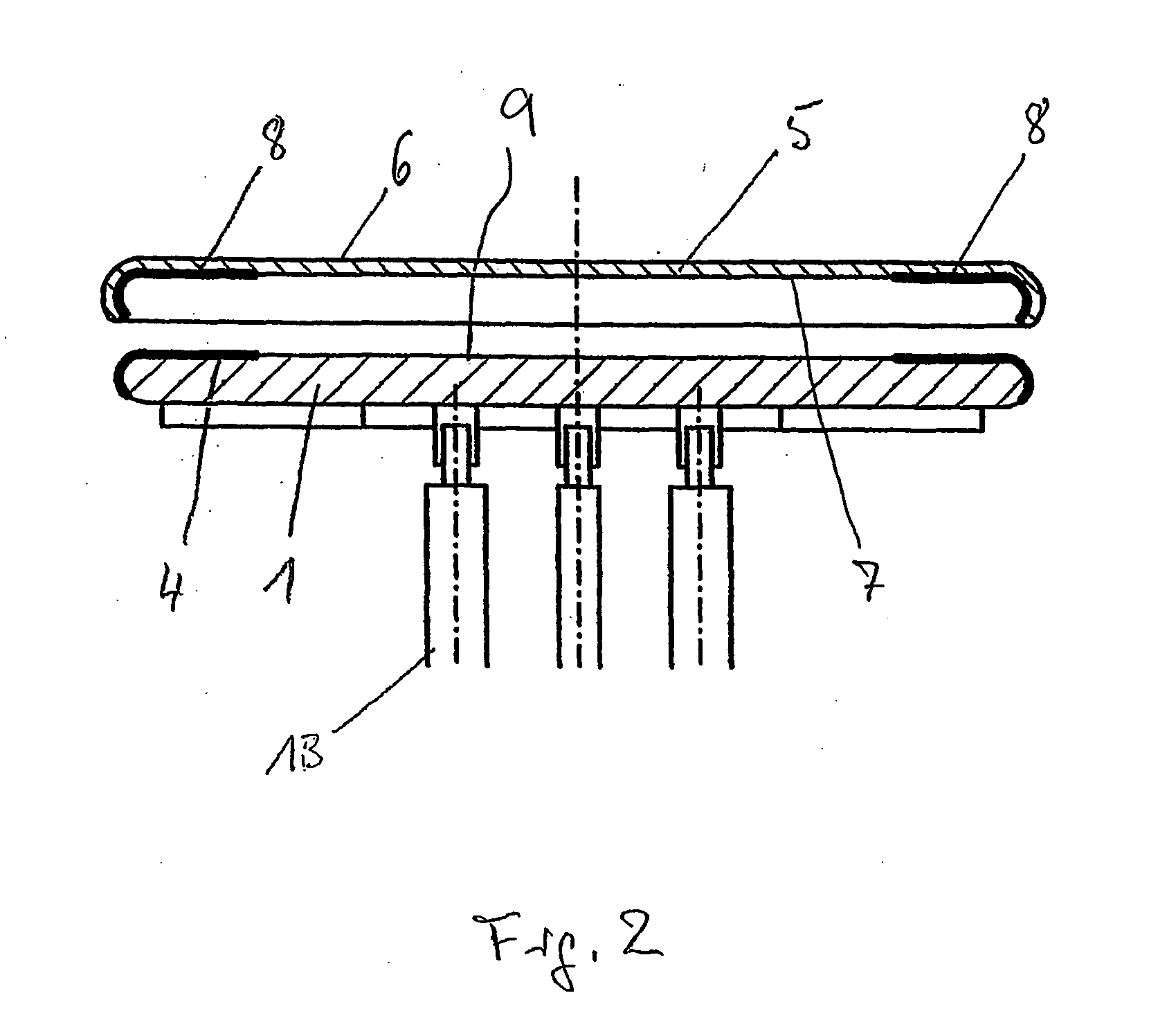 Heat-resistant ironing board cover having an elastic padding