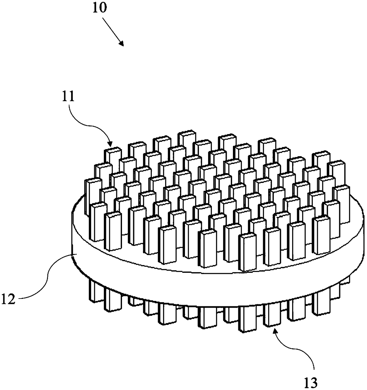 Large-field-of-view double-cascaded variable focus lens capable of eliminating monochromatic aberration and design method thereof