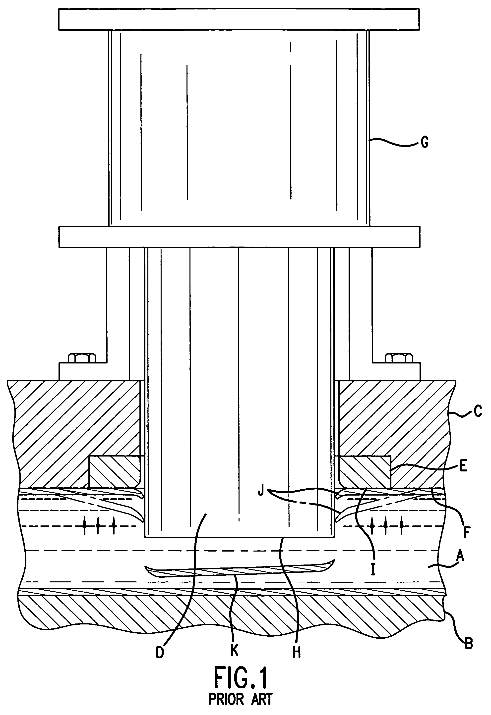 In-die hydropiercing device for piercing holes in hydroformed parts