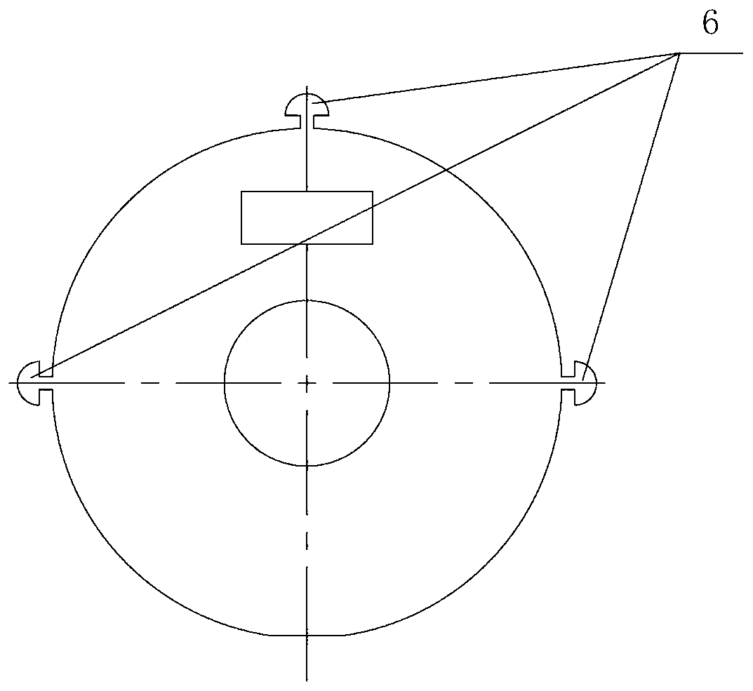 Insulation protection device fixing assembly and motor with same