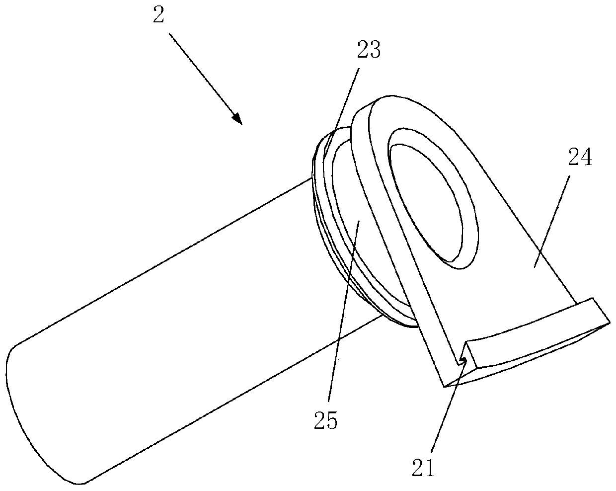 Insulation protection device fixing assembly and motor with same