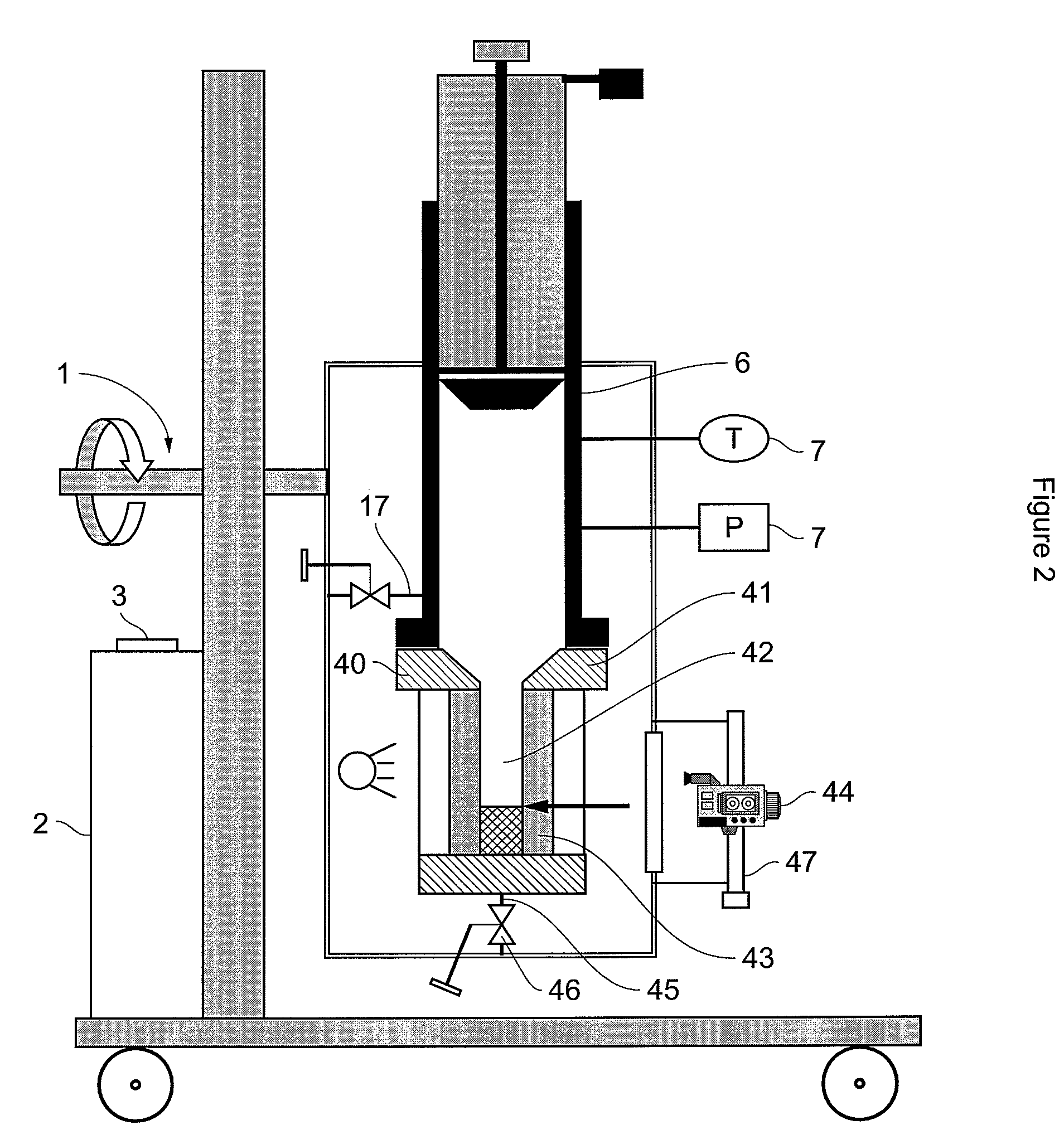 Device and method for thermodynamic measurements on petroleum fluids