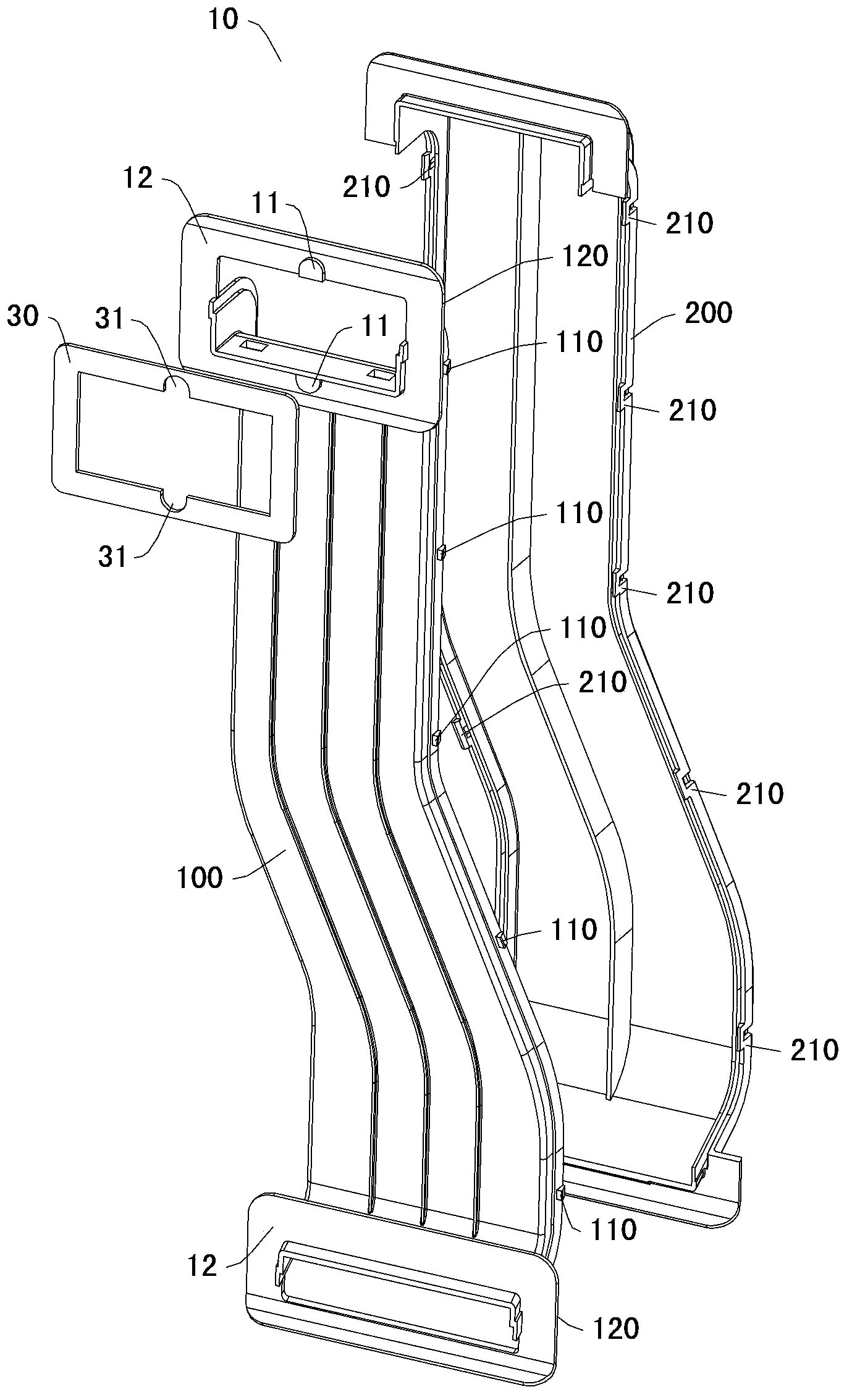 Air guide pipe and refrigerator with same