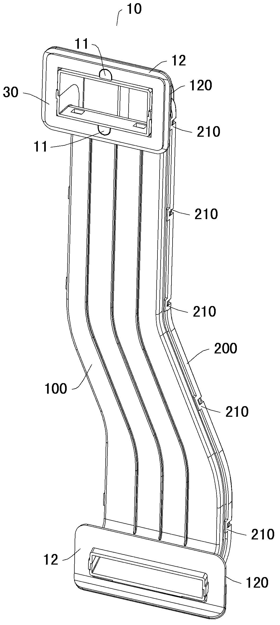 Air guide pipe and refrigerator with same