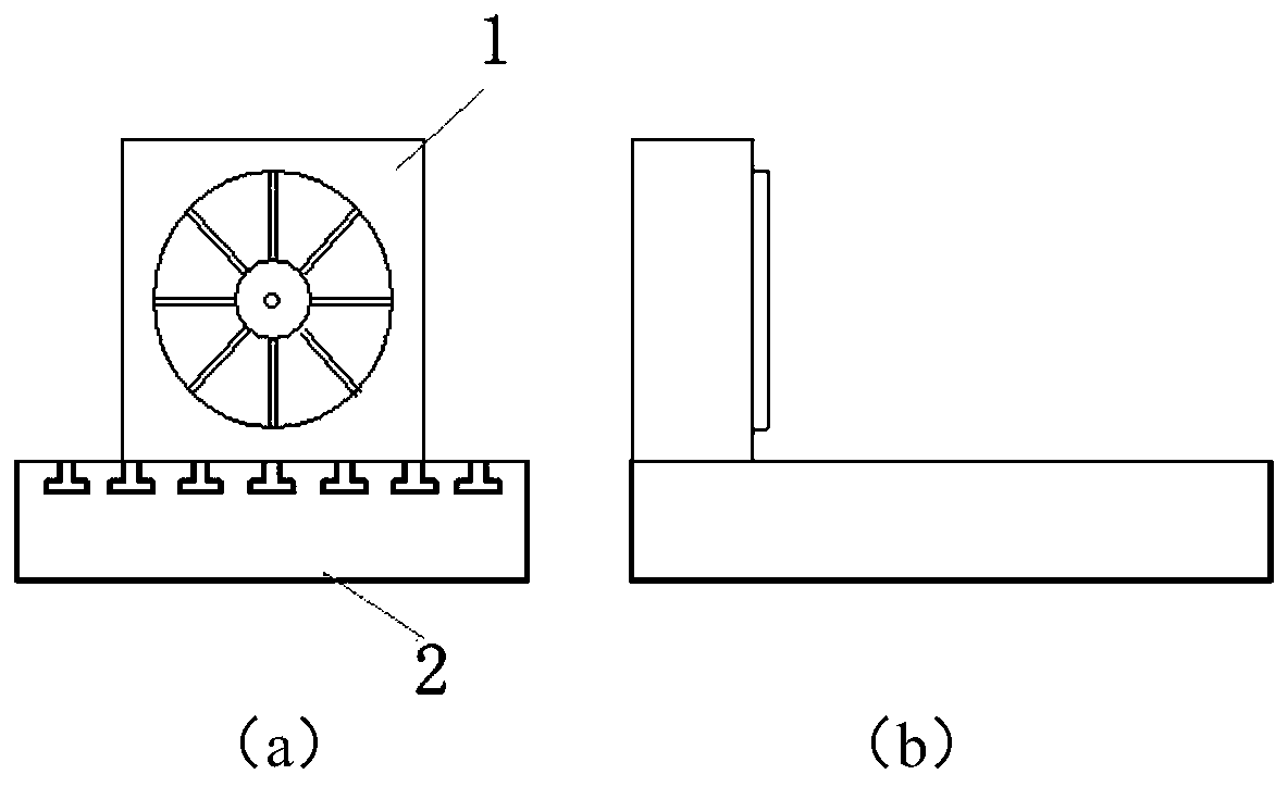 Method for achieving five-axis machining on basis of four-axis machine tool