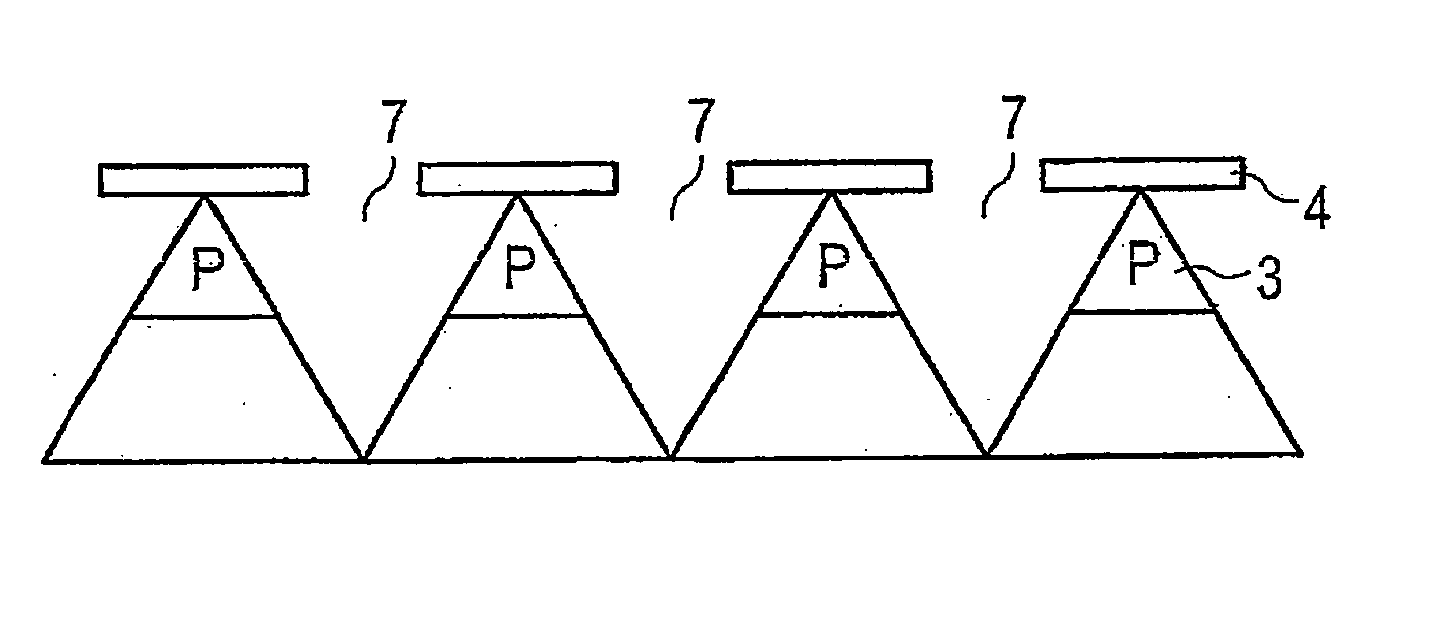 Method for the production of an anti-reflecting surface on optical integrated circuits