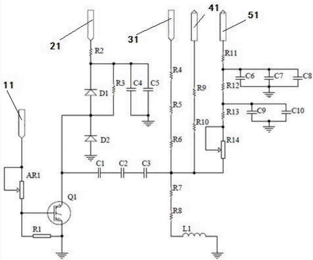 High-voltage coupling pulse generator and time-of-flight mass spectrometer