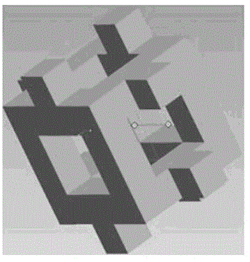 Method for manufacturing metal-based composite materials by aid of 3D (three-dimensional) printing space structures