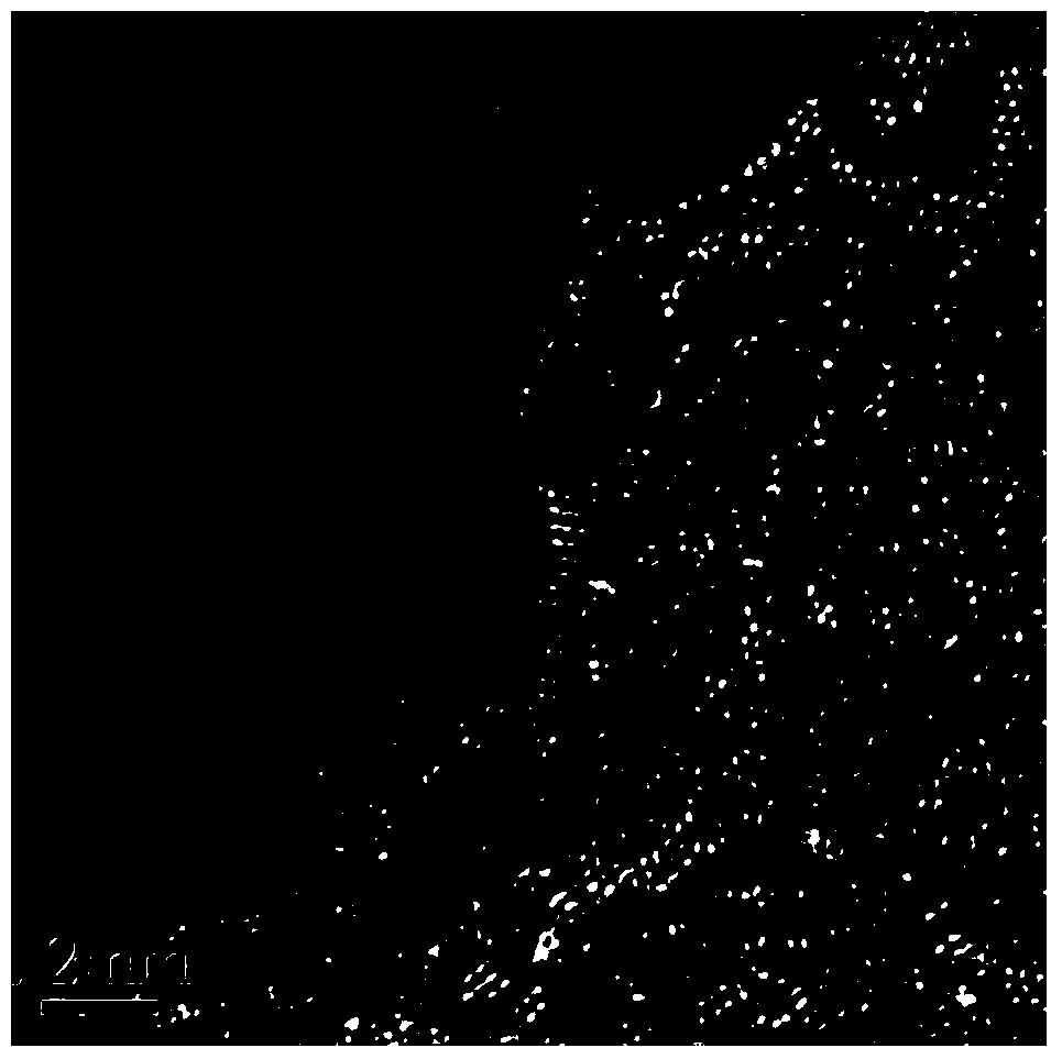 A kind of oxygen-doped molybdenum disulfide material and preparation method thereof