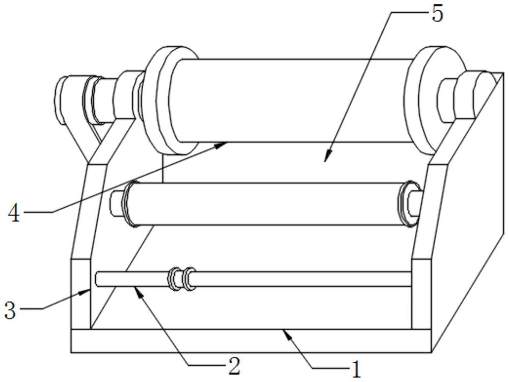 An orderly winding device for textile ropes used in textile workshops