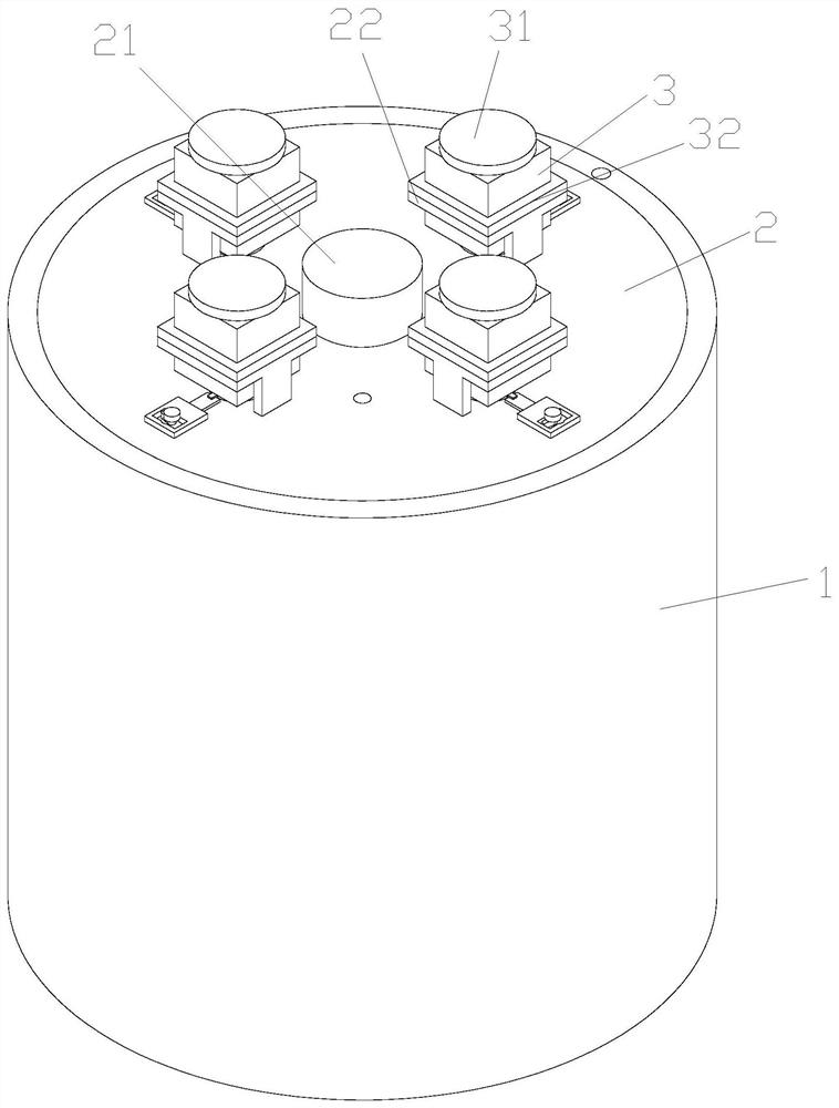 Preparation equipment and process of a kind of high-efficiency nano photocatalyst disinfectant