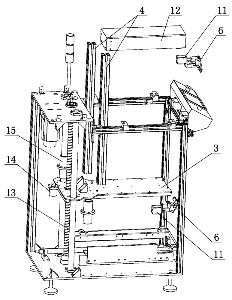 Turnover box lift for passing plate mechanism