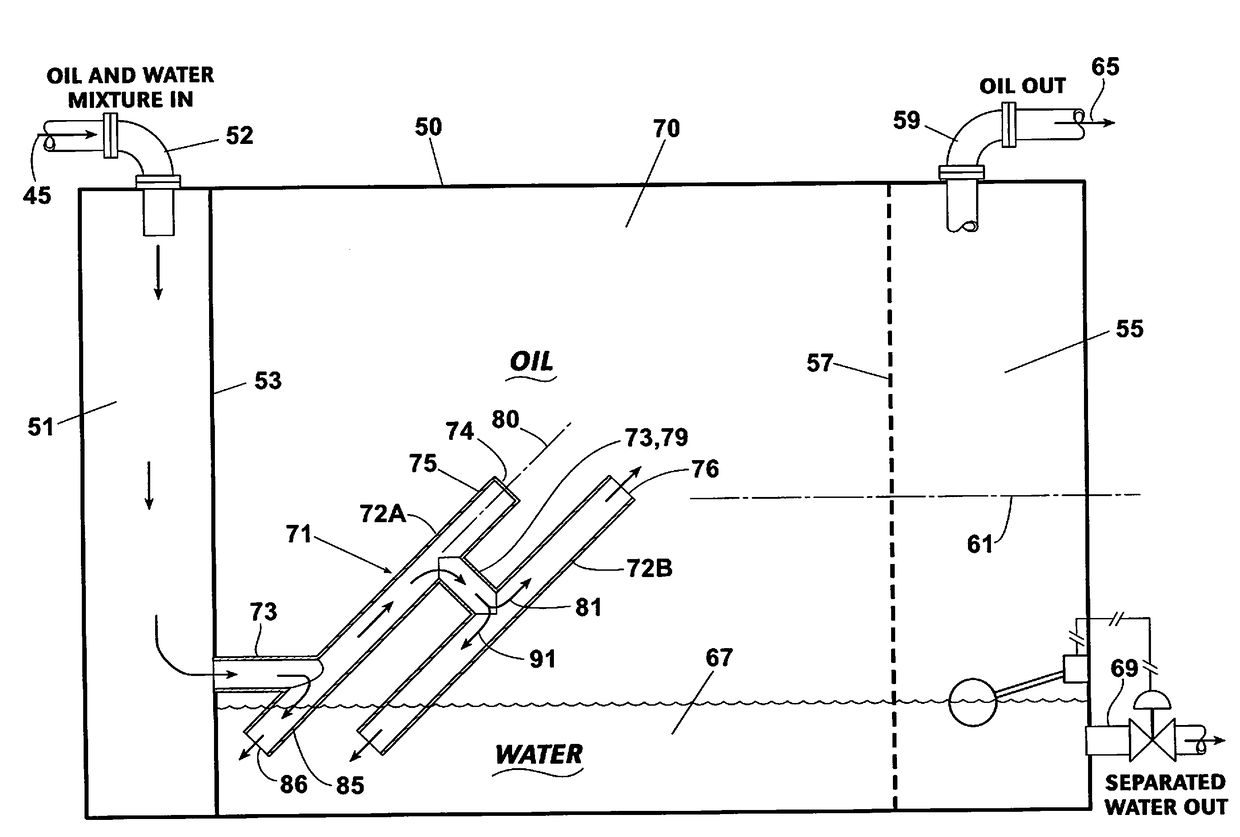 Crude Oil Storage Tank With Electrostatic Internals To Dehydrate Crude Oil Within A Process Train Of A Floating Production Storage And Offloading Installation