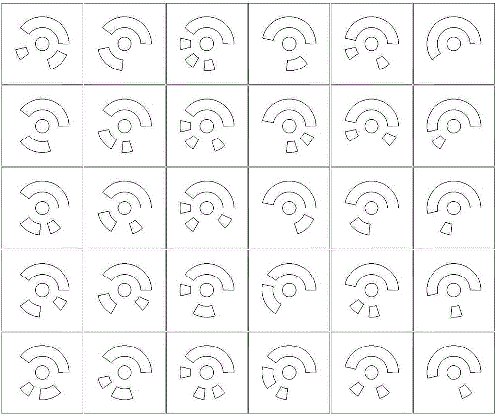 Array camera observation method for detecting structure surface in turbid media