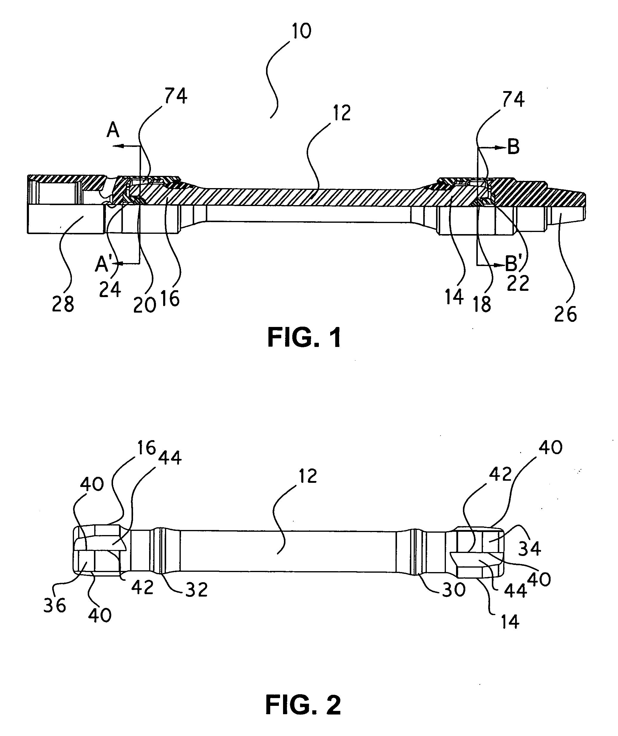 Power transmission line section