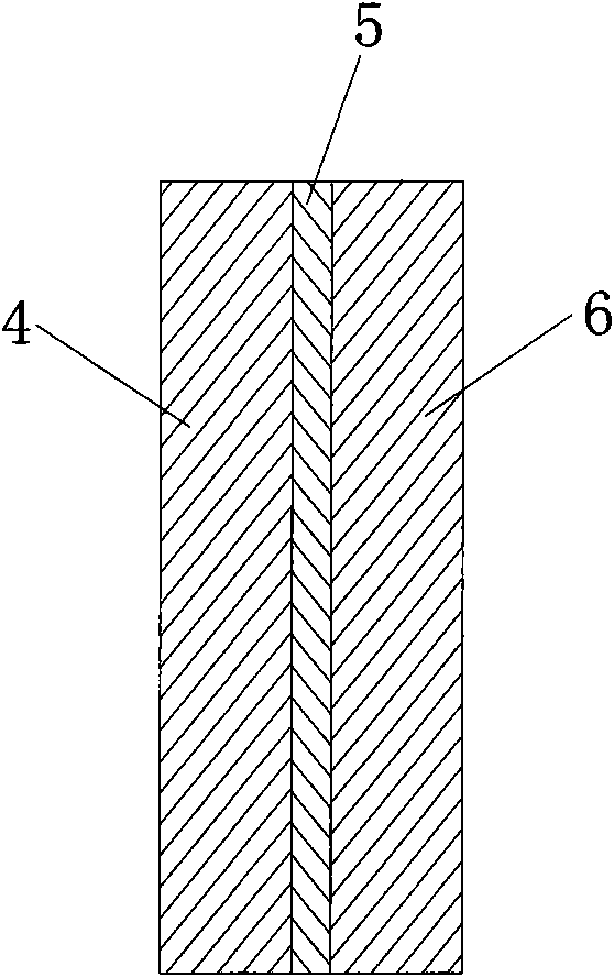 Compound filter material, method and application thereof