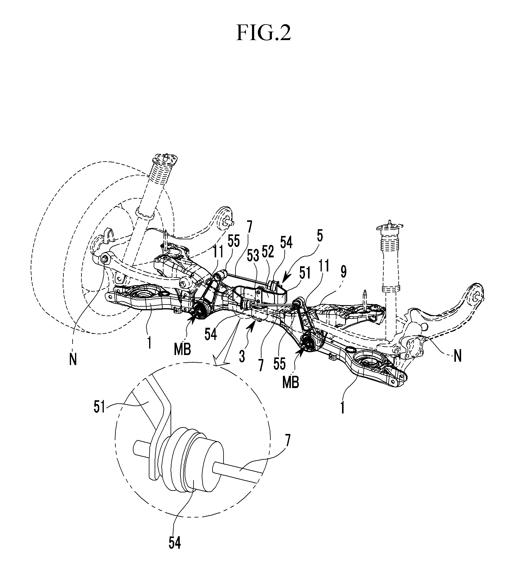 Anti-roll system for vehicles