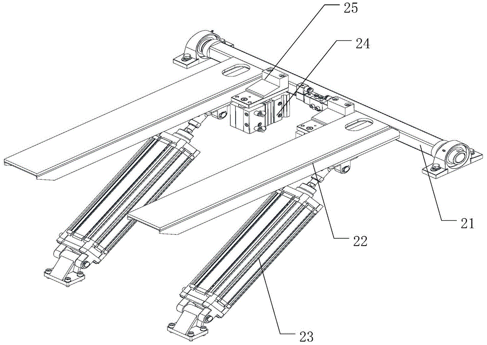 Automatic overturning and leaning device for flat-screen TV