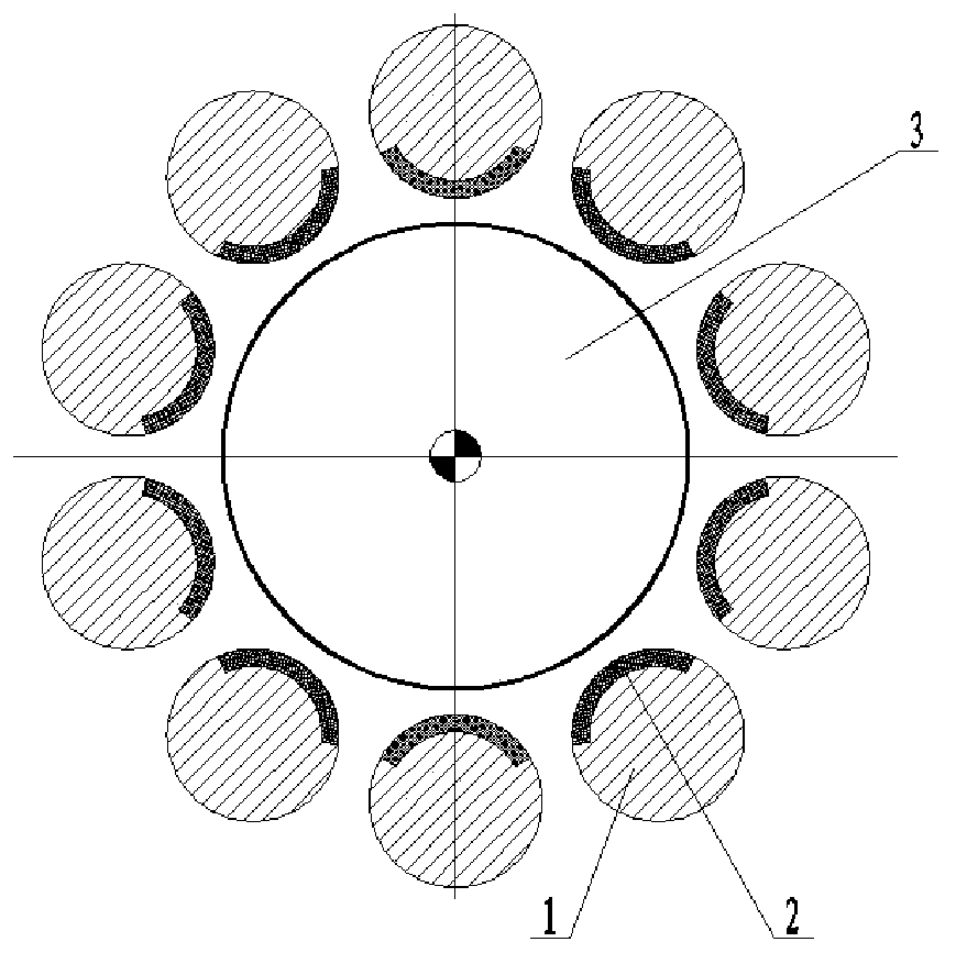 Device for remote transmission control on reactivity of reactor