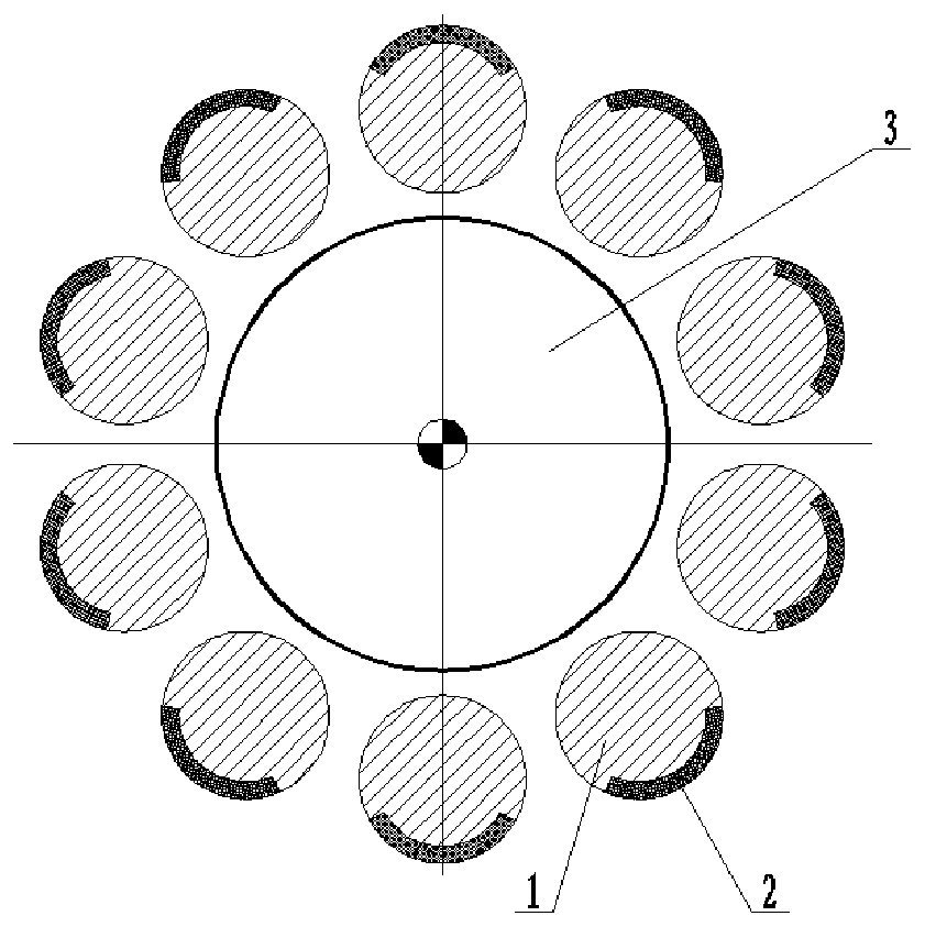 Device for remote transmission control on reactivity of reactor