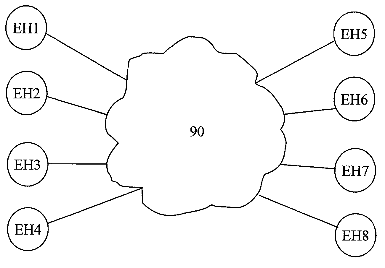 System and method for determining segment and link bandwidth capacities