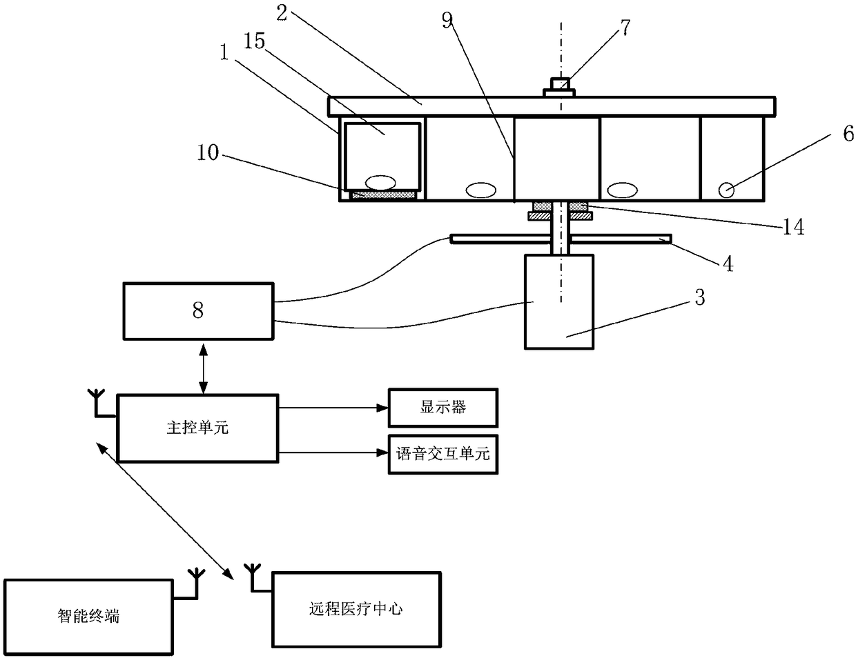 Domestic accompanying robot