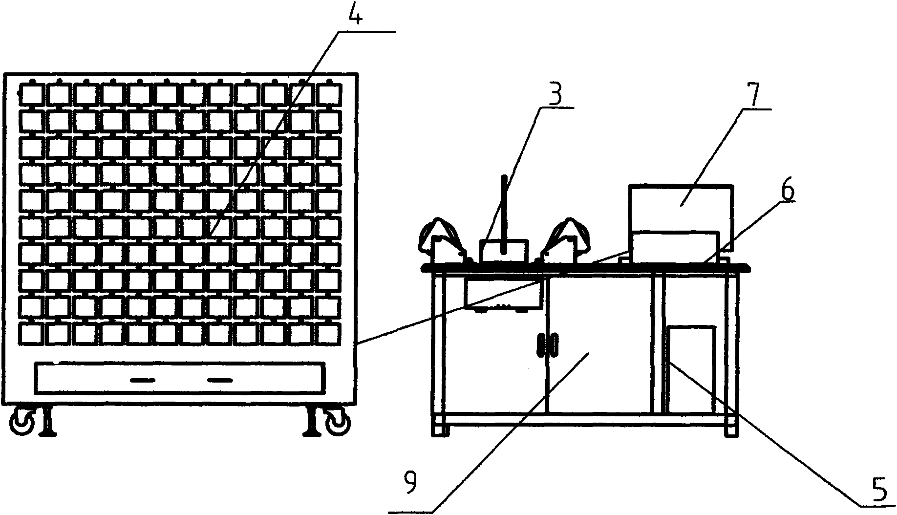 Semi-automatic granular medicine distributor device