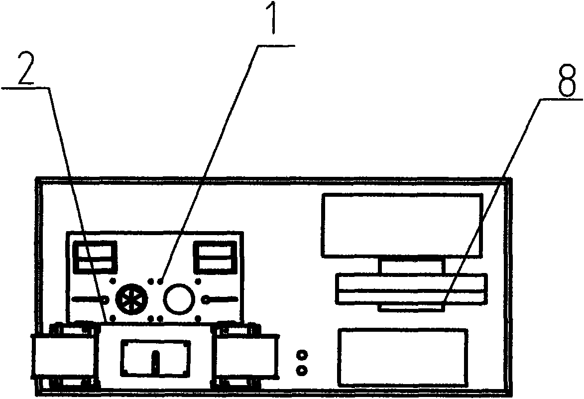 Semi-automatic granular medicine distributor device