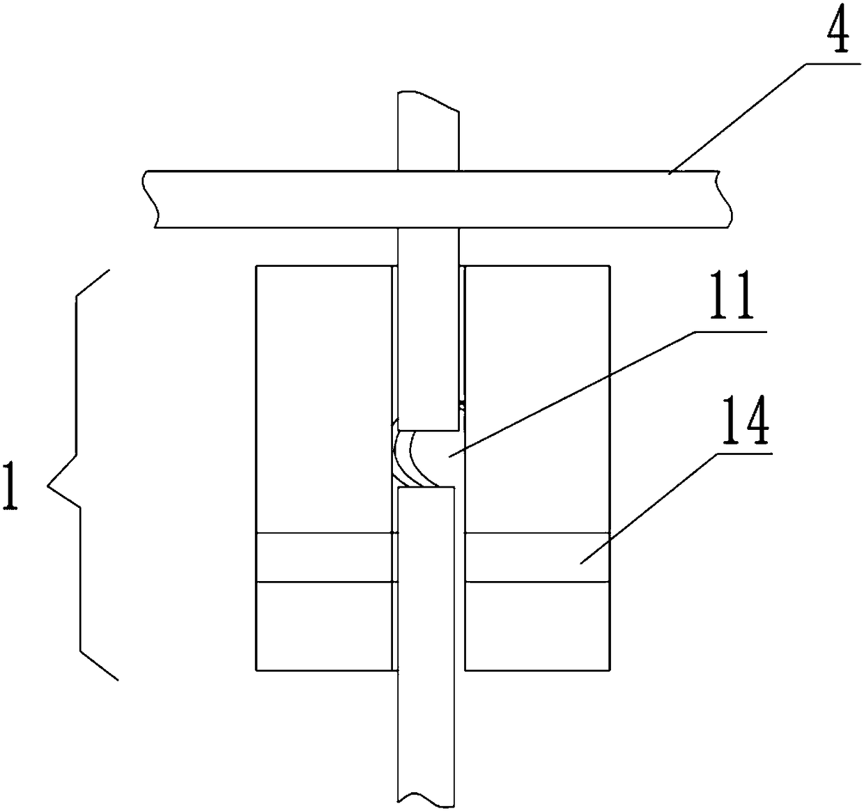 Electric meter connector assembly