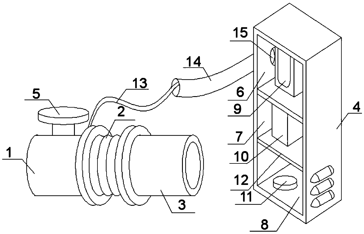 Double-column adsorption purification process for natural gas