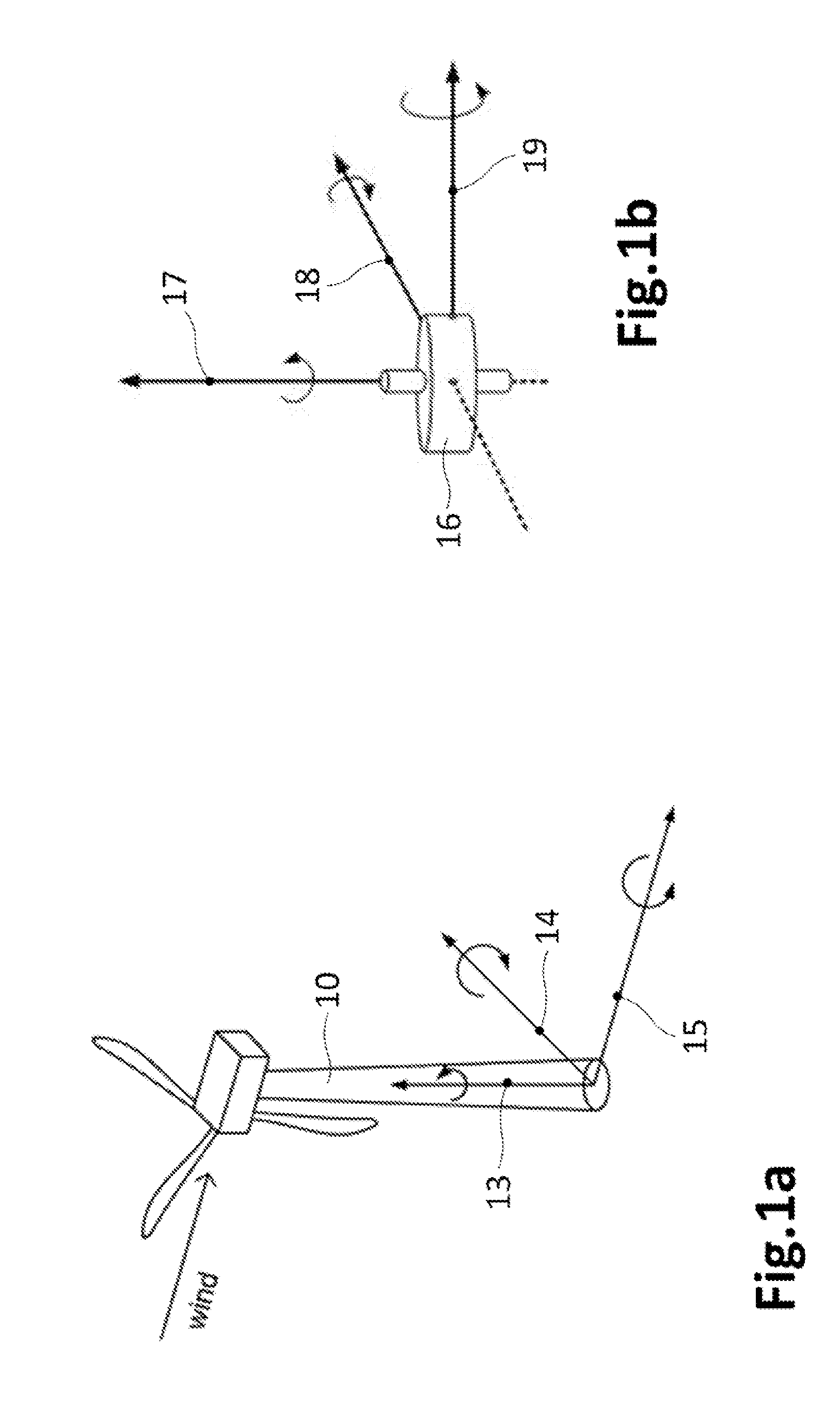 Wind turbine stabilization