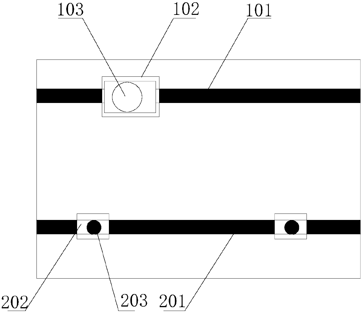 Railway transportation steel coil cargo state monitoring device