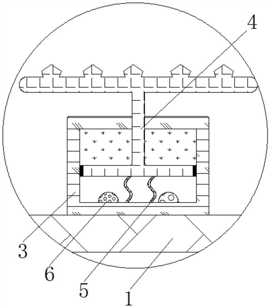 Intelligent high-temperature sensing anti-exposure device for landscape flowers