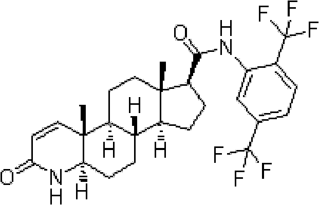 Dutasteride liquid hard capsule and preparation method thereof