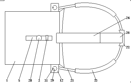 Adjustable VR intelligent scene wearable glasses and use method