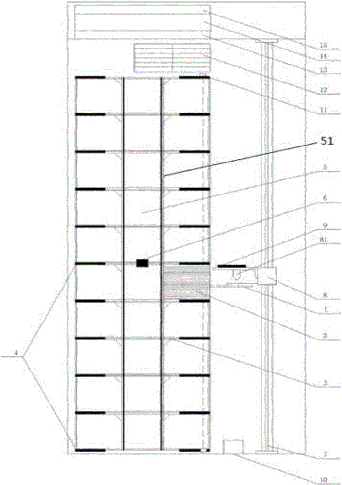 High-capacity intelligent optical disc storage device and usage method thereof