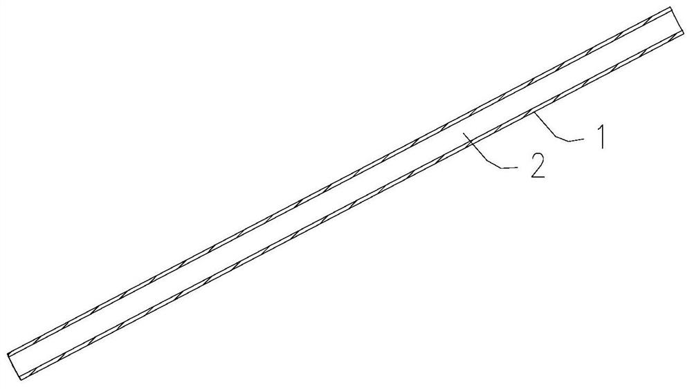 Aqueous humor drainage device for being implanted into eyes of glaucoma patient